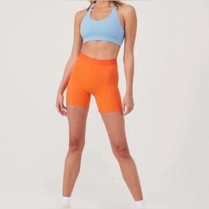 *NWT* Outdoor Voices SuperForm 5" Shorts Sundance Orange w Pocket Size S
